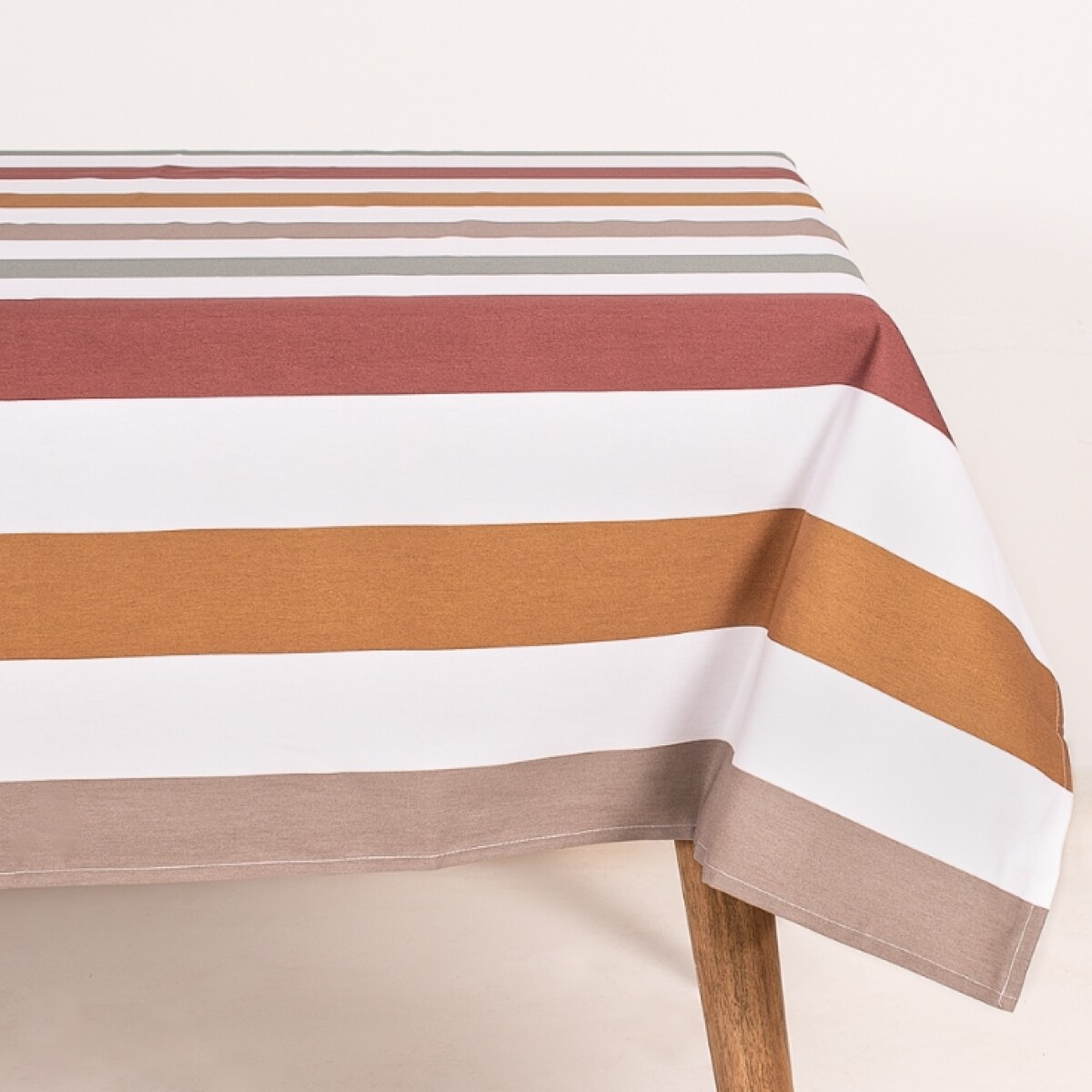 Mantel Premium Rayas Tierra - 150x300 
