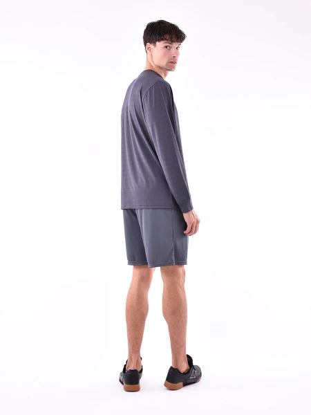 REMERA VELSEN GRIS OSCURO