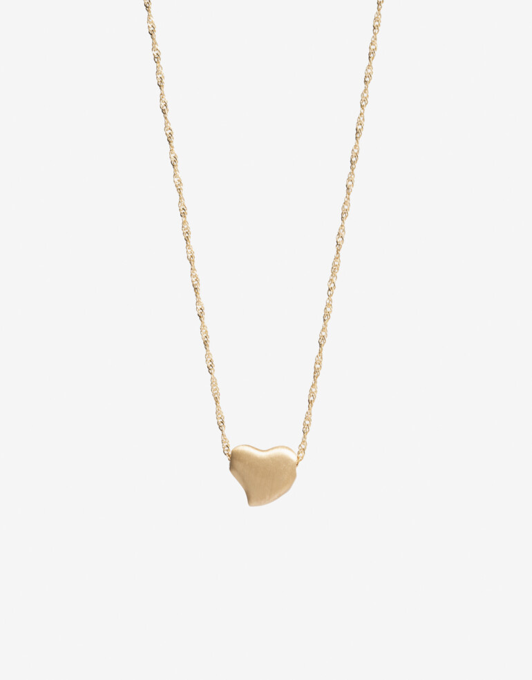 Cadena Corta con Dije Letras Collar Con Dije Inicial Letra "c" - Dorado