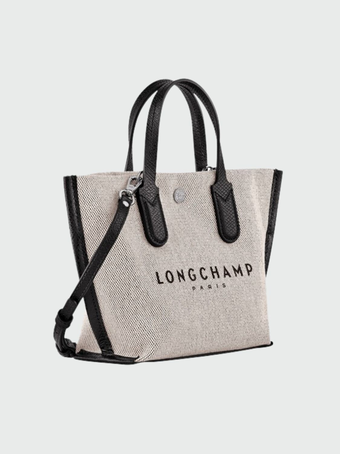 LONGCHAMP - Crossbody Bag Essential Toile XS Marfil