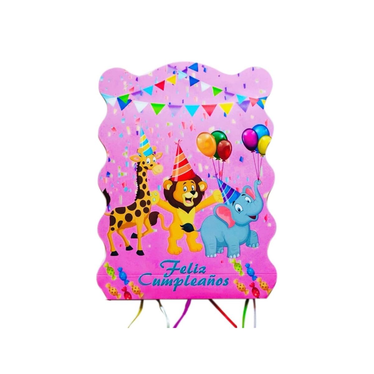 Piñata de Cartón 30x40cm - Animales 