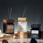 DIFUSOR DE AROMA 200ML SOYAMOO AMADERADO DIFUSOR DE AROMA 200ML SOYAMOO AMADERADO