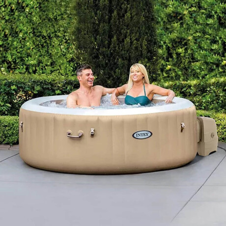 Intex Pure Spa Bañera Hidromasaje 4 Personas Inflable Inx028426