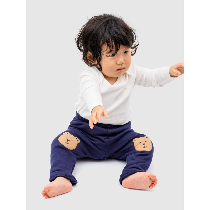 V-JPN COZY BEAR PANTS NEW NAVY