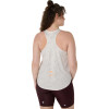 Bividi Running Fujitrail Tank Mujer Cream/rainstorm Grey