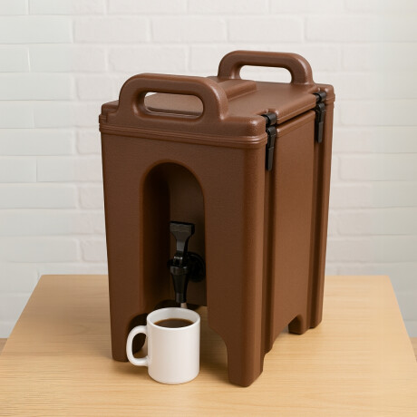 Contenedor Isotérmico de Polipropileno Marrón 5,7 Litros Contenedor Isotérmico de Polipropileno Marrón 5,7 Litros