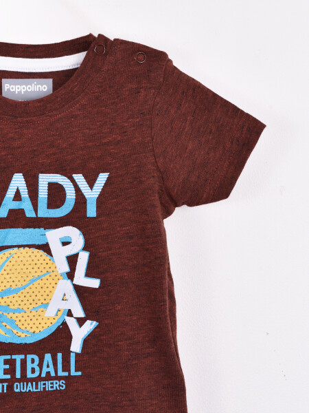 REMERA POLONIO MARRON