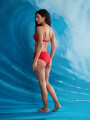 BIKINI TIRO ALTO ROJO