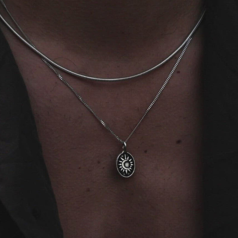 TwoJeys Collar Midnight Plata TwoJeys Collar Midnight Plata