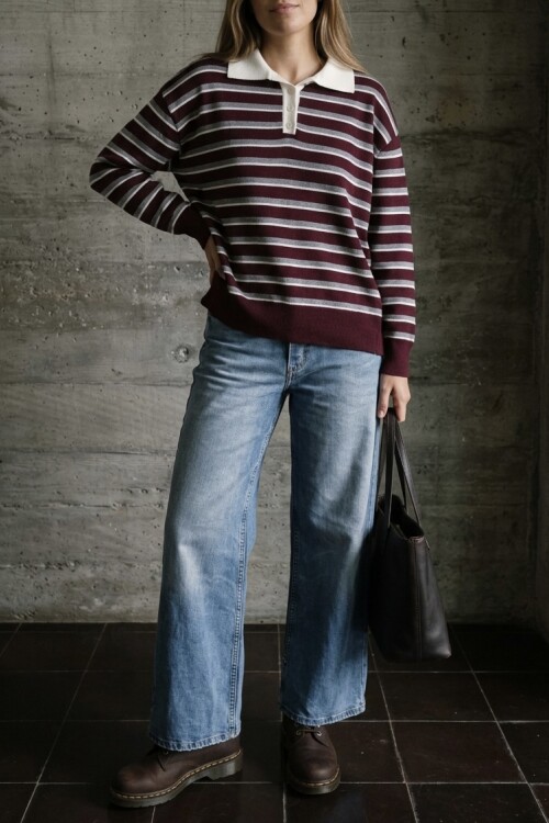 Sweater Connie Bordó