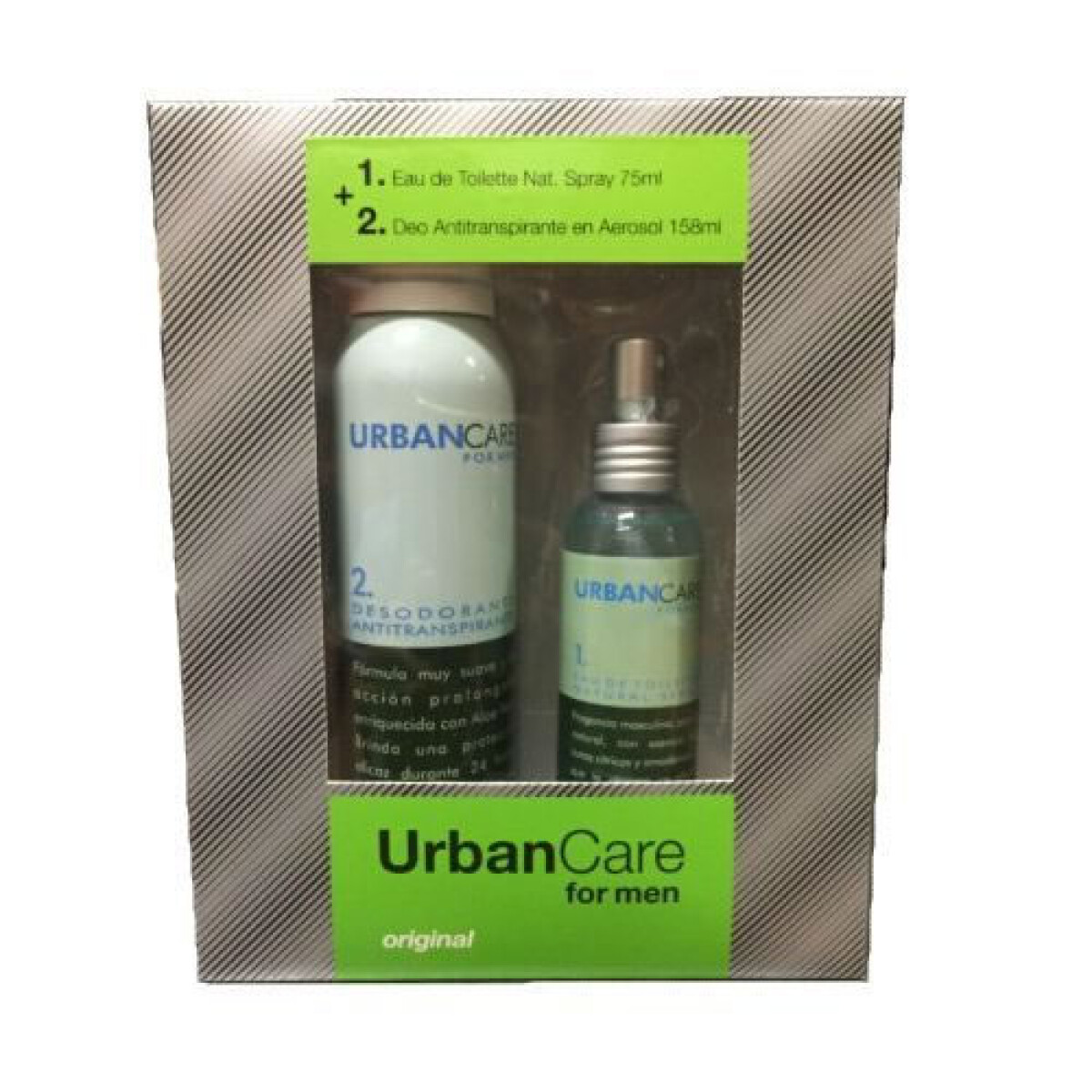Pack Urban Care EDT + Desodorante Aerosol – Combo Masculino