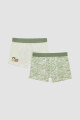 Pack x2 boxer marvel/disney Verde claro