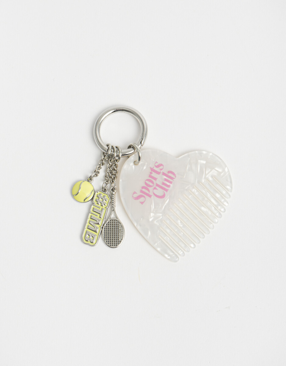 Peine De Pelo Sports Club Con Charms 