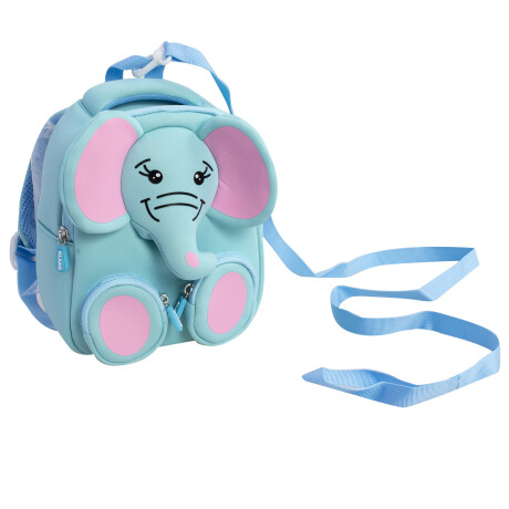 MOCHILA NEOPRENO CELESTE ELEPHANT