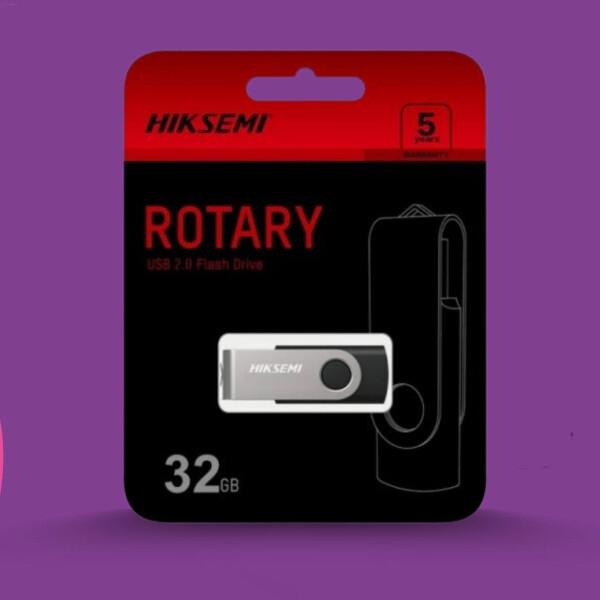 Pendrive Hiksemi Rotary 32 Gb Usb 2.0 PENDRIVE HIKSEMI ROTARY 32GB