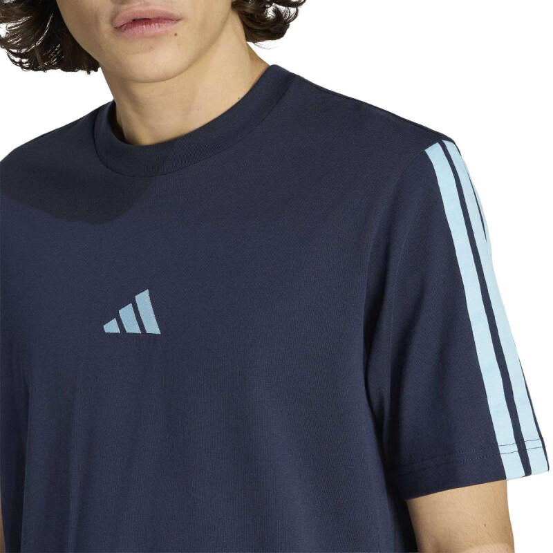 Remera Adidas M 3S SJ T B WC Hombre KE5605 Marino-celeste