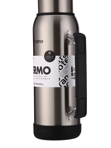 Termo Premium 1lt. Con base de Silicona Acero
