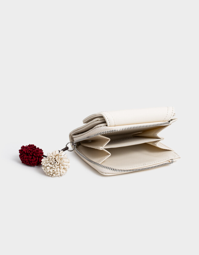 Billetera Billeteras - Blanco Crudo
