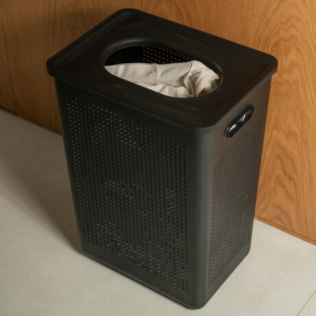 CESTO ROPA PLASTICO NEGRO CFW2100