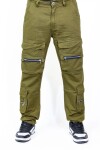 Cargo gabardina Verde