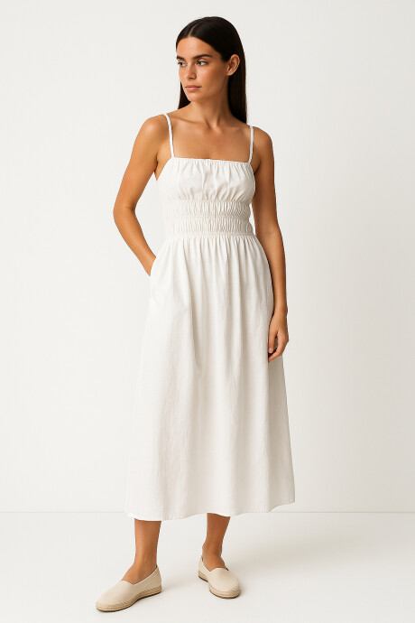 Vestido Coruna Blanco