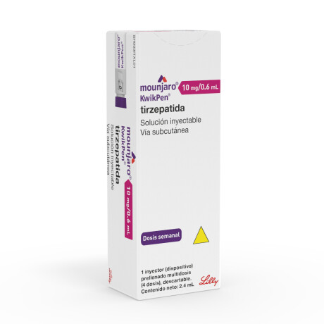 Mounjaro 10mg/0.6ml KwikPen Solución Inyectable Mounjaro 10mg/0.6ml KwikPen Solución Inyectable