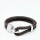 Pulsera cuero Marrón