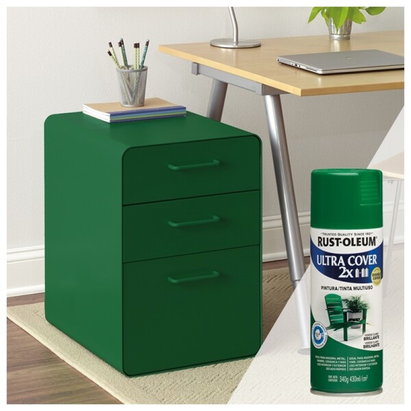 AEROSOL RUST OLEUM ULTRA COVER 2X 340gr. - VERDE CLARO AEROSOL RUST OLEUM ULTRA COVER 2X 340gr. - VERDE CLARO