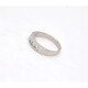 Anillo Medio Sinfin En Oro 18K Blanco Y Brillantes Anillo Medio Sinfin En Oro 18K Blanco Y Brillantes