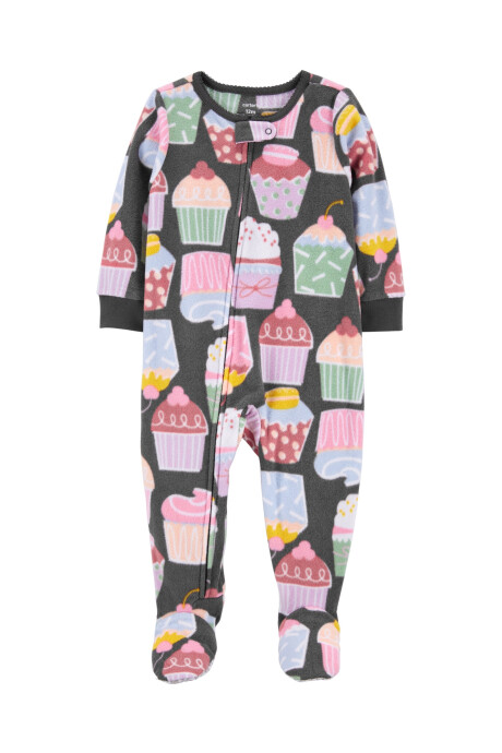 Pijama con Pie Cupcakes Micropolar 0