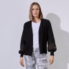 Cardigan Broderie NEGRO