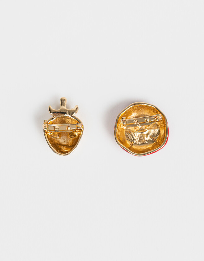 Prendedor De metal Set De Prendedores - Dorado