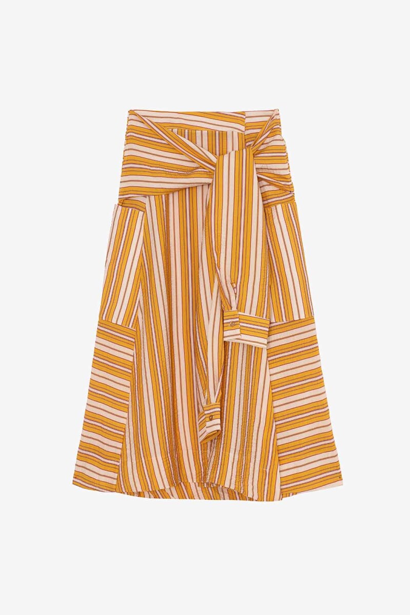 FALDA PRINT Amarillo