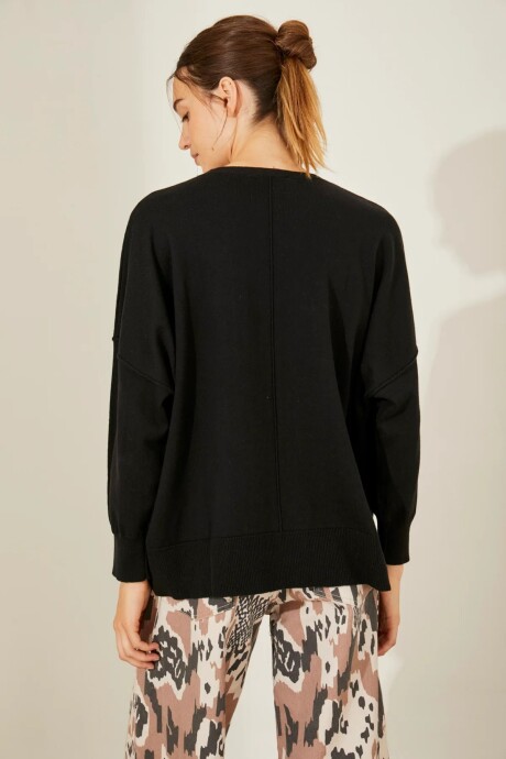POLERA MALENA NEGRO