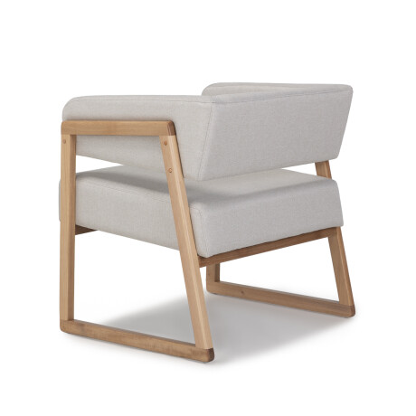 Butaca Bria - Tela Rústica 384-G3 (Beige)