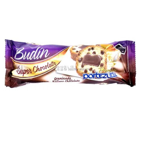 BUDIN PORTEZUELO RELL 240G SUPER CHOCOLATE BUDIN PORTEZUELO RELL 240G SUPER CHOCOLATE