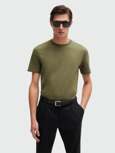 BOSS Black - Camiseta Thompson 15 Verde