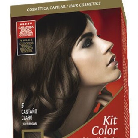 Tinta Kit 317 Varios Colores Castaño Claro 5