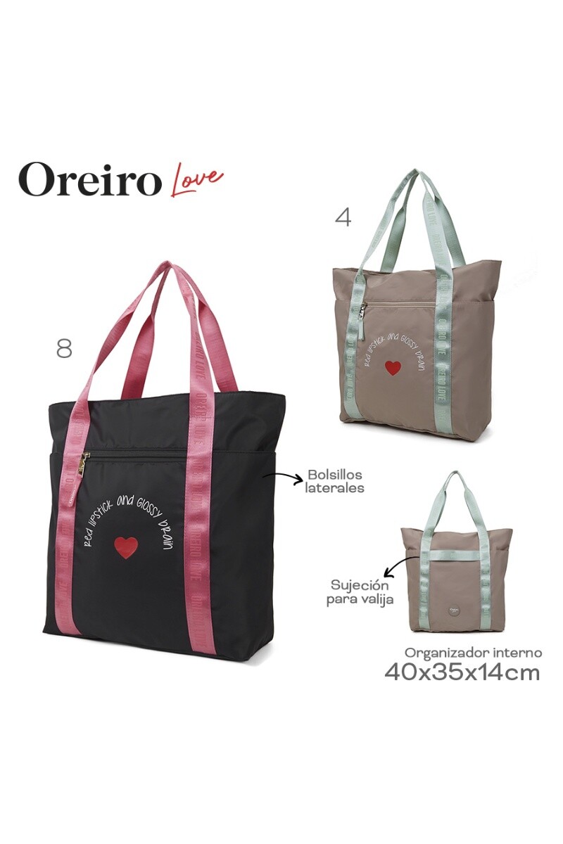 Cartera Las Oreiro Gris