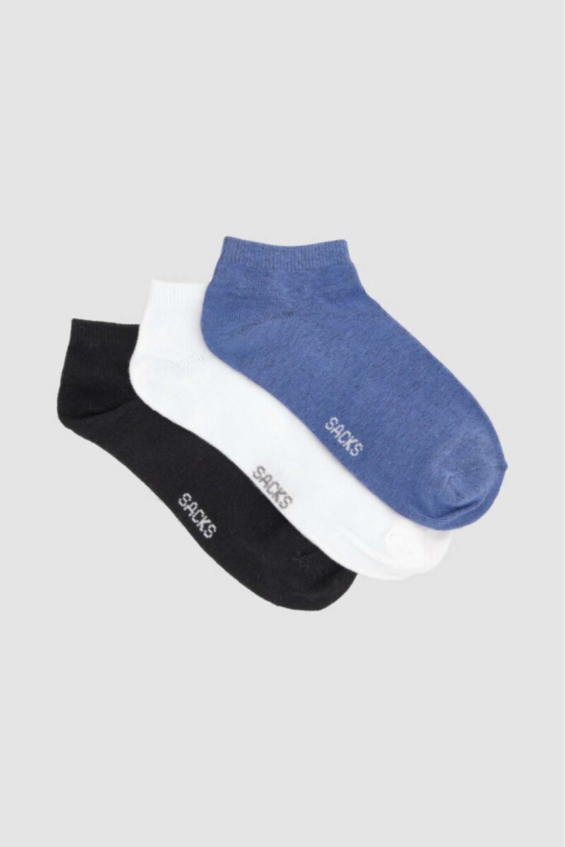 Medias cortas al tobillo en colores lisos - Variante 40 