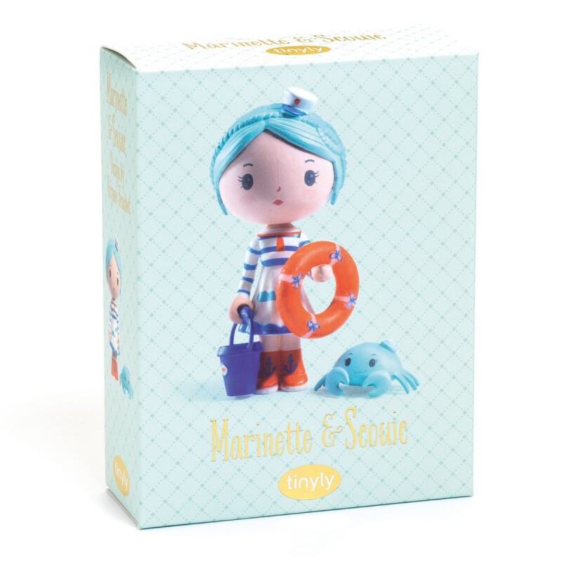 Muñeca Coleccionable Tinyly Marinette & Scouic