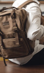 MATERA MOCHILA LANIN CANVAS TOSTADO