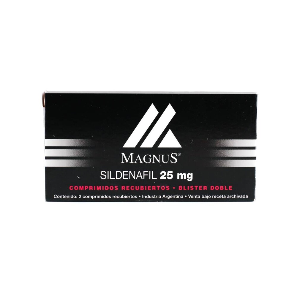 MAGNUS 25 MG. CJ X 2 COMPRIMIDOS única