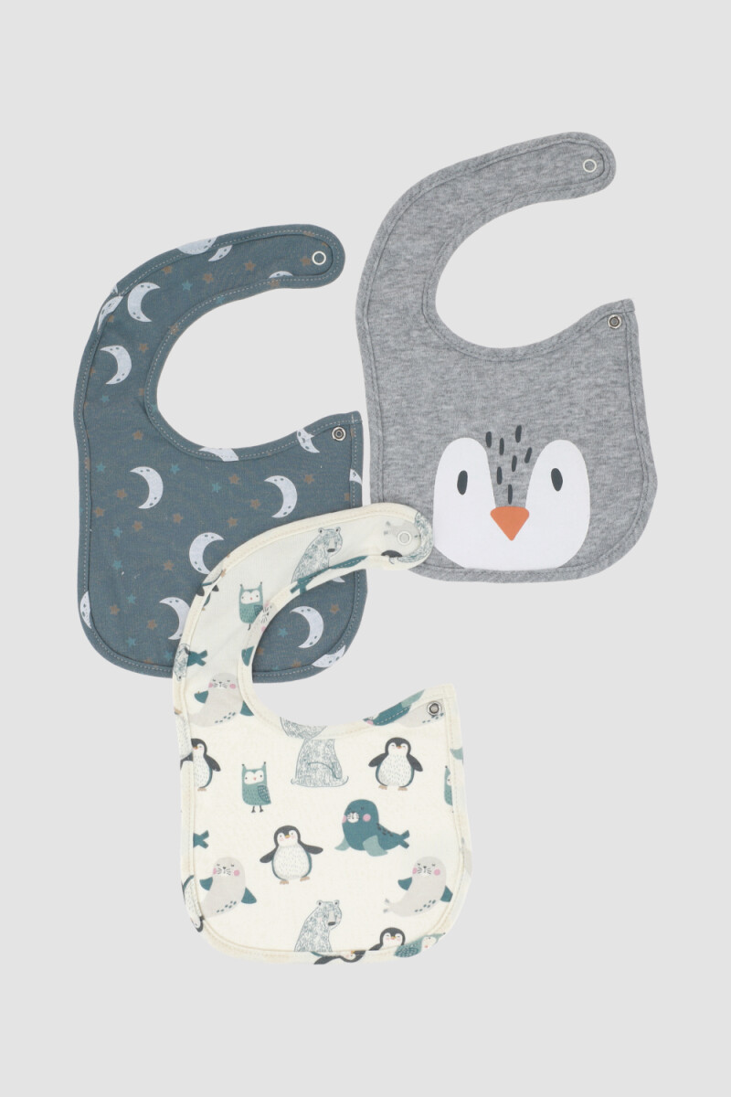 Pack baberos pingüino - Surtidos 