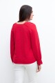 Blusa fantasía rojo