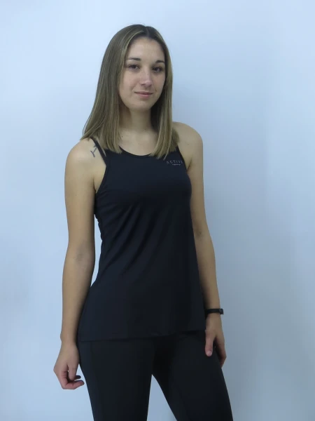MUSCULOSA WANNA F400 NEGRO