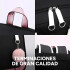 Pack x3 Mochila Kawaii Impermeable Usb Multuso Resistente Variante Color Rosa Negro