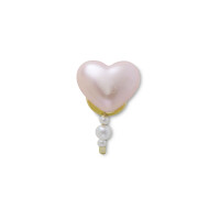 Jibbitz™ Charm Corazón de Perla Multicolor