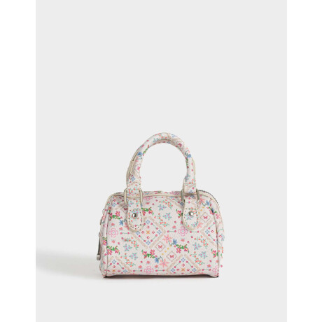 Monedero Formato Cartera Estampado Flores