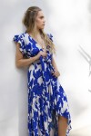 VESTIDO RAYSSA SKY BLUE TROPICAL BOUQUET VESTIDO RAYSSA SKY BLUE TROPICAL BOUQUET